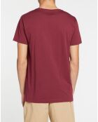 T-Shirt Uni Logo rouge