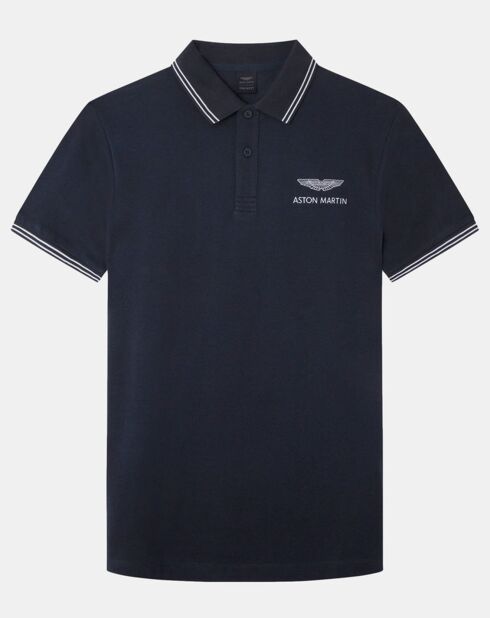 Polo Regular Fit uni Aston Martin Racing Logo bleu