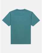 T-Shirt 100% Coton Bio Regular Fit Blazin bleu vert