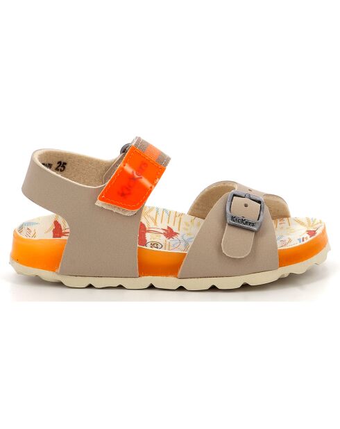 Sandales Sostreet beige/orange/surf