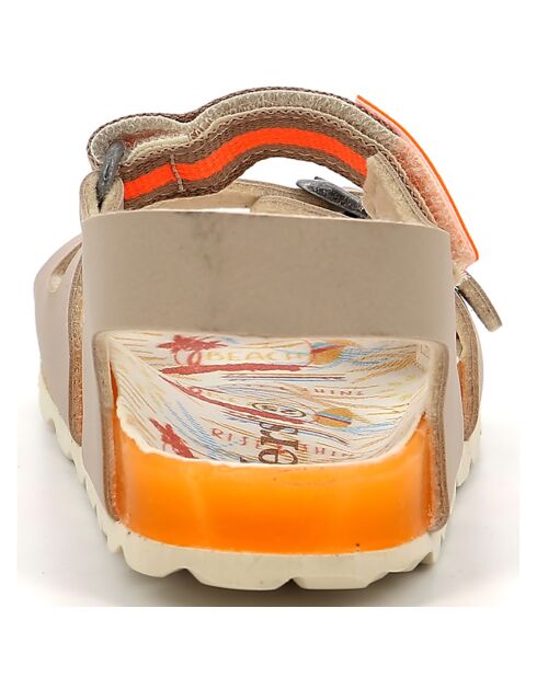 Sandales Sostreet beige/orange/surf