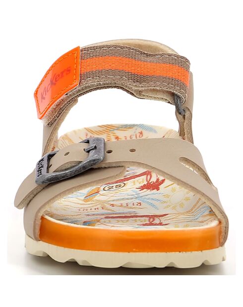 Sandales Sostreet beige/orange/surf