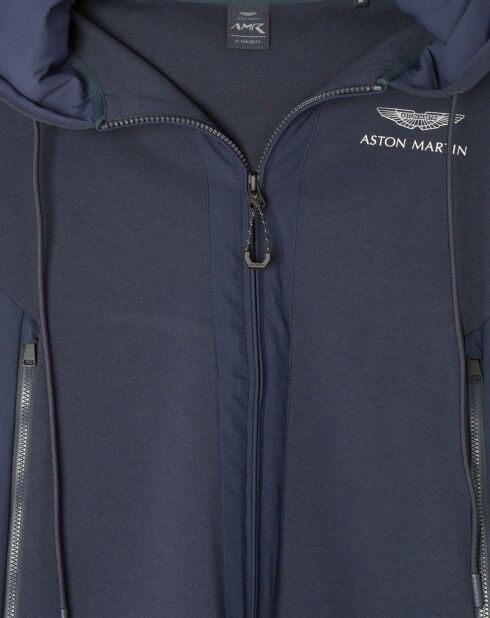 Sweat zippé Aston Martin Racing bleu marine