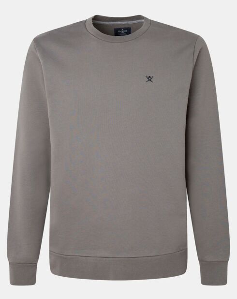 Sweat col rond gris