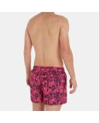 Short de Bain ck monogram-s rose/noir