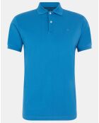 Polo en Jersey Regular Fit uni Smart bleu moyen