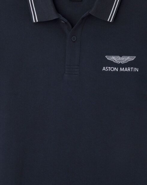 Polo Regular Fit uni Aston Martin Racing Logo bleu