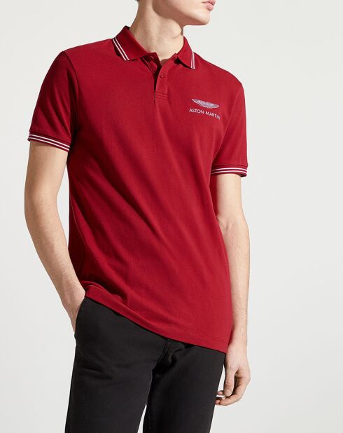 Polo Regular Fit uni Aston Martin Racing Logo rouge