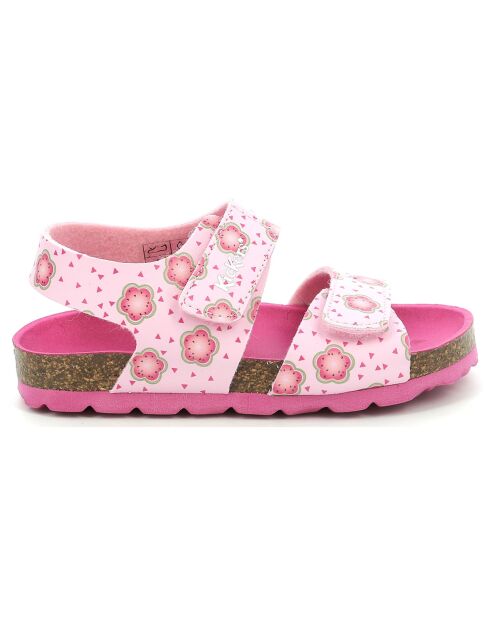 Sandales Summerkro rose clair/flower