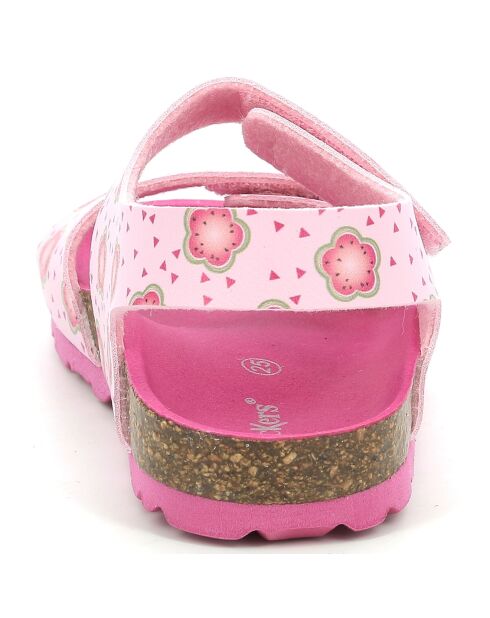 Sandales Summerkro rose clair/flower