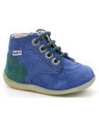 Bottillons en Cuir Bonzip-2 X Bont bleu/vert