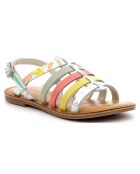 Sandales en Cuir Dixon blanc/sunshine