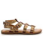 Sandales en Cuir Kick Dazed bronze