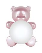 Lampe Ourson rose - 26x20x27 cm