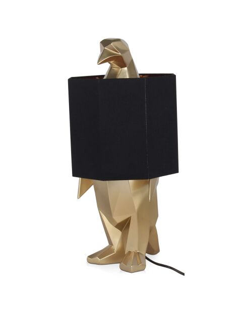 Lampe Pingouin dorée - 52x23.5x23.5 cm