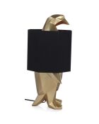 Lampe Pingouin dorée - 52x23.5x23.5 cm