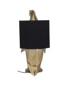 Lampe Pingouin dorée - 52x23.5x23.5 cm