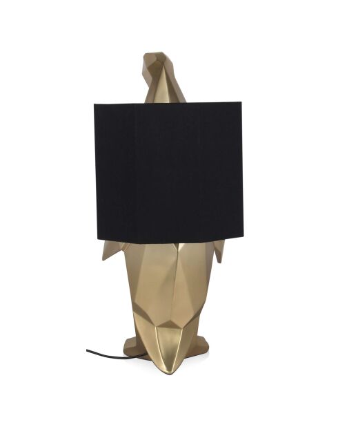 Lampe Pingouin dorée - 52x23.5x23.5 cm