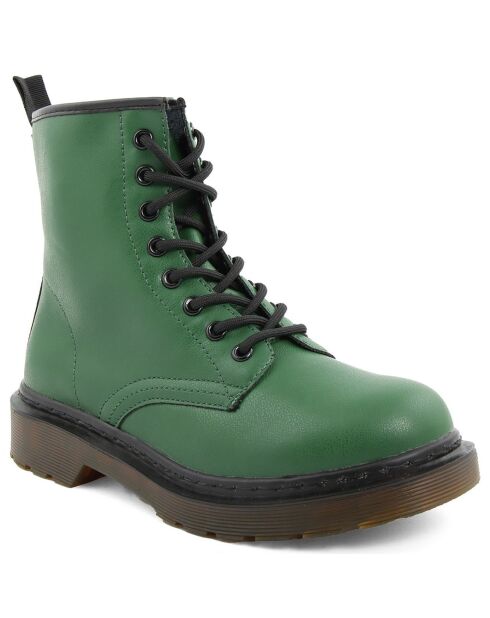 Groene Solange-laarzen