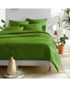 Parue housse de couette satin de coton Olivia cactus