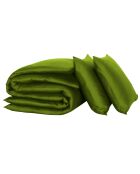 Parue housse de couette satin de coton Olivia cactus