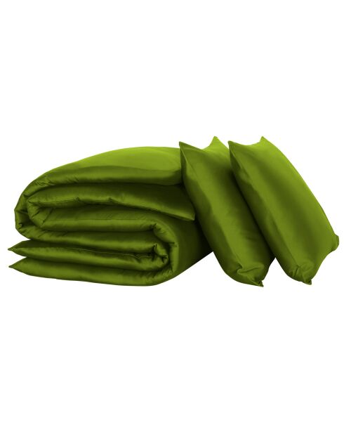 Olivia cactus dekbedovertrekset van katoensatijn