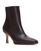 Bottines Salomé marron - Talon 9 cm