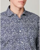 Chemise regular Paul bleue