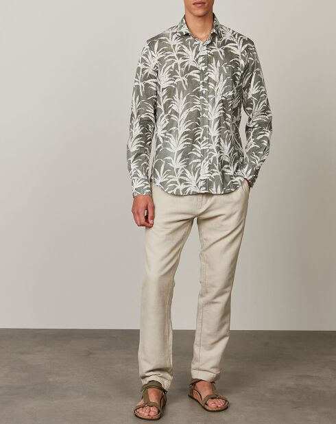 Chemise regular Paul grise