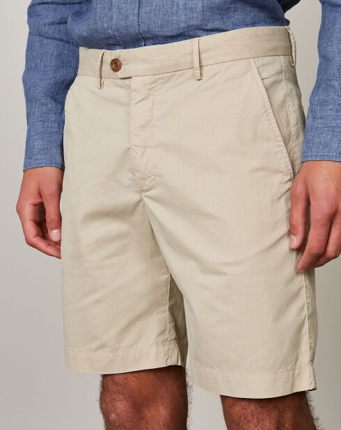 Kaki korte broek Bobby