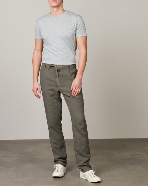 Pantalon 100% Lin Tanker army