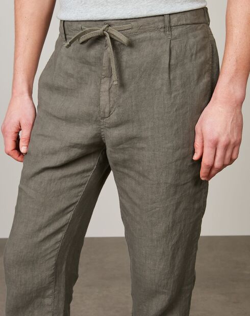 Pantalon 100% Lin Tanker army