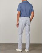 Pantalon Tanker bleu/blanc