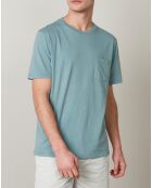 Oyster Pocket T-Shirt mit Rundhalsausschnitt