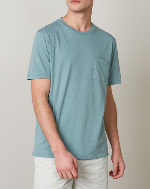 Oyster Pocket T-Shirt mit Rundhalsausschnitt