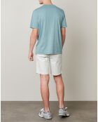 Oyster Pocket T-Shirt mit Rundhalsausschnitt