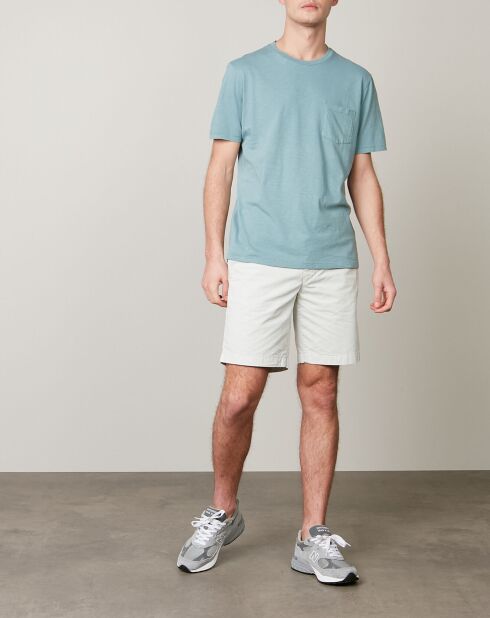 Oyster Pocket T-Shirt mit Rundhalsausschnitt