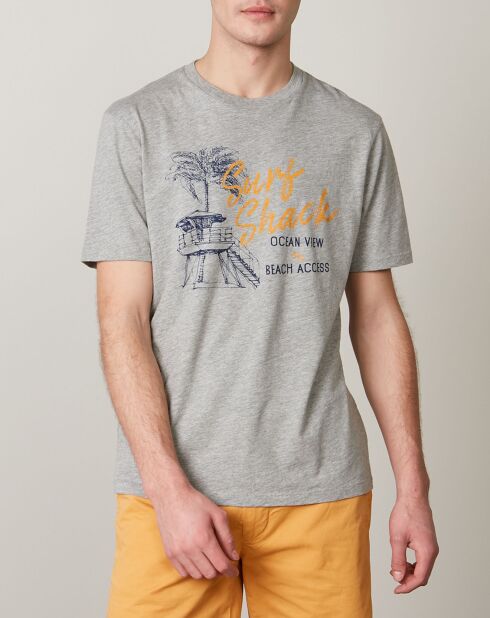 T-Shirt Surf Shack gris