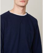 Sweat Light Pocket bleu