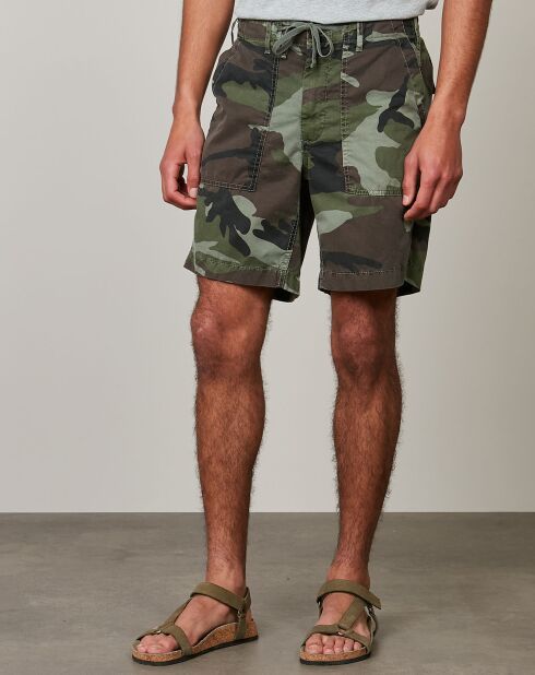 Short Fatigue Ds camo overgeverfd mos