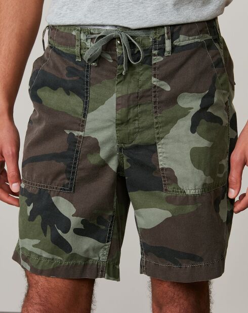 Short Fatigue Ds camo overgeverfd mos