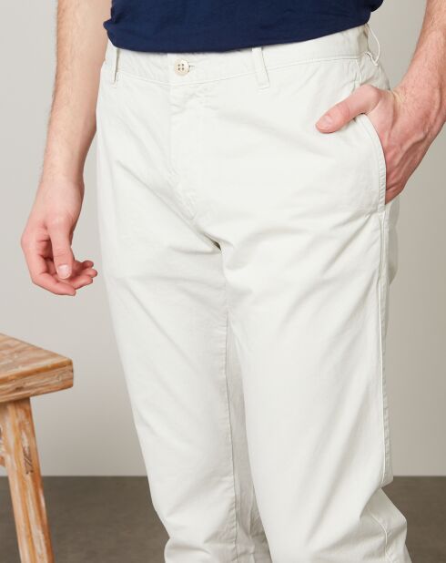 Pantalon Tex craie