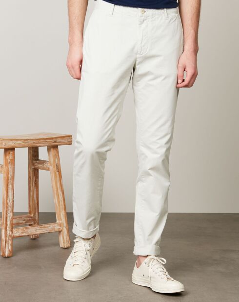 Pantalon Tex craie
