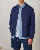 Veste en Coton & Lin Denis bleu foncé