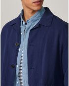 Veste en Coton & Lin Denis bleu foncé