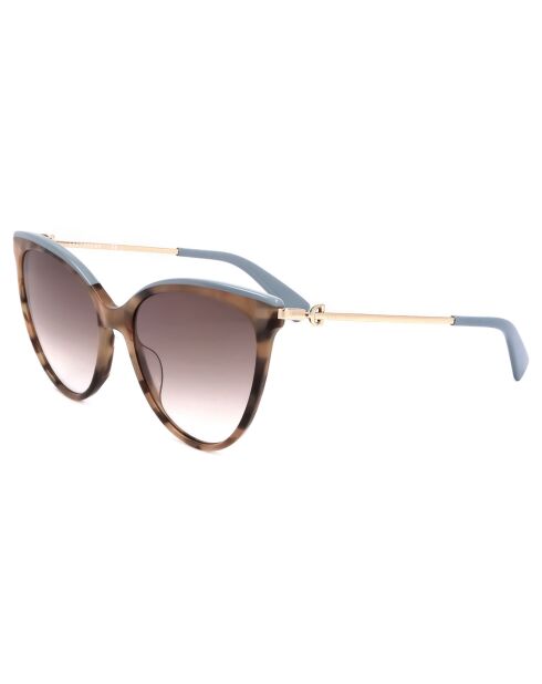 Lunettes de soleil Femme havane