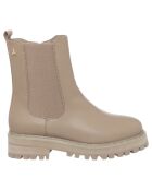 Chelsea Boots Gabriella taupe - Talon 4 cm