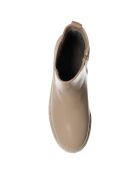 Chelsea Boots Gabriella taupe - Talon 4 cm