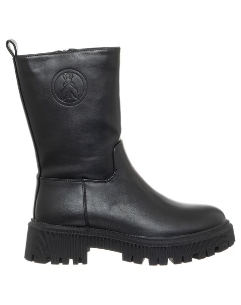 Boots Clémence noires - Talon 5 cm