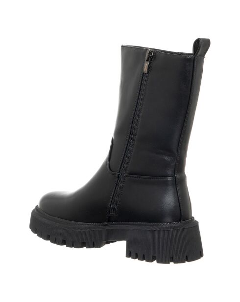 Boots Clémence noires - Talon 5 cm